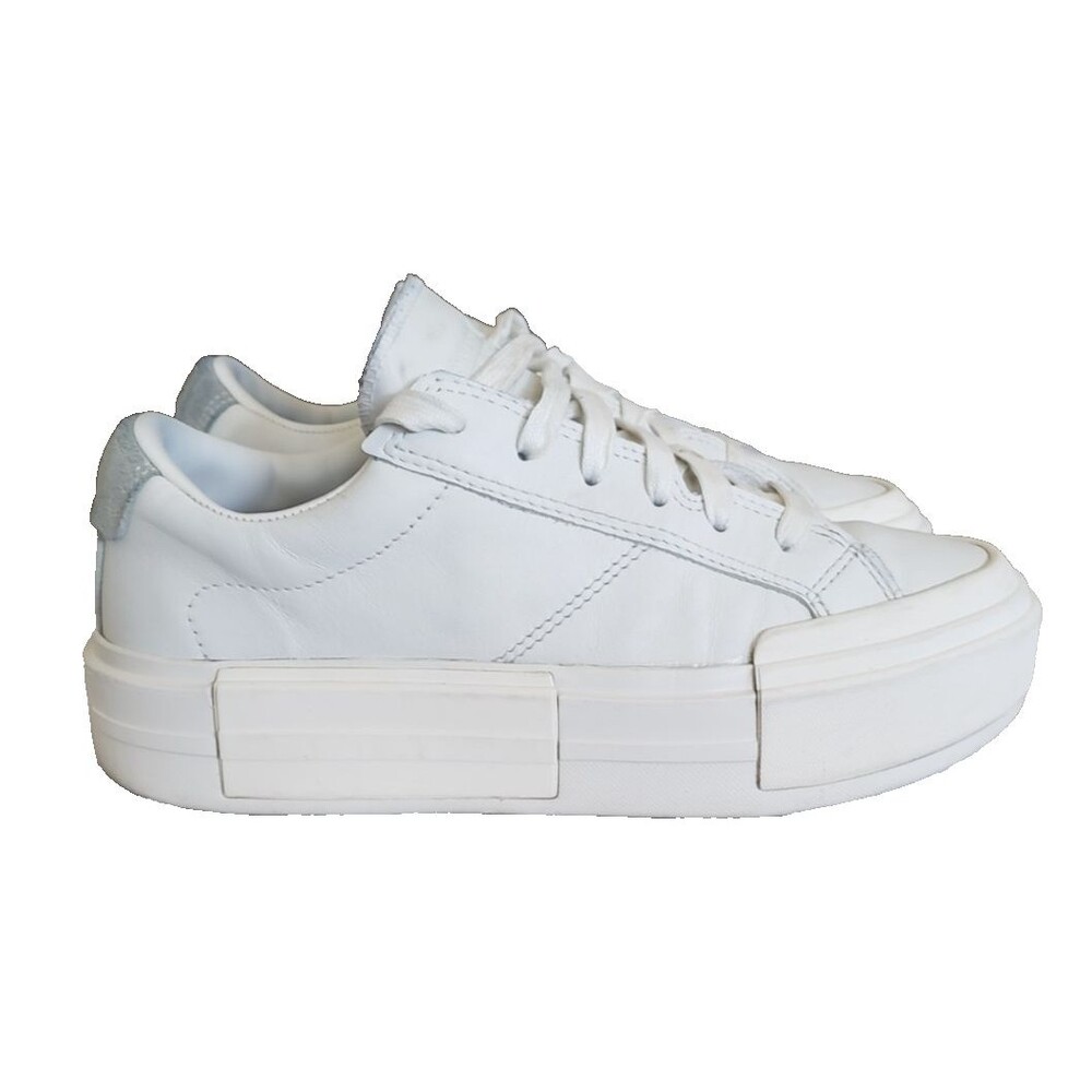 Converse CTAS Cruise OX Women's Size 9.5 Canvas Platform White Egret Mens Size 8